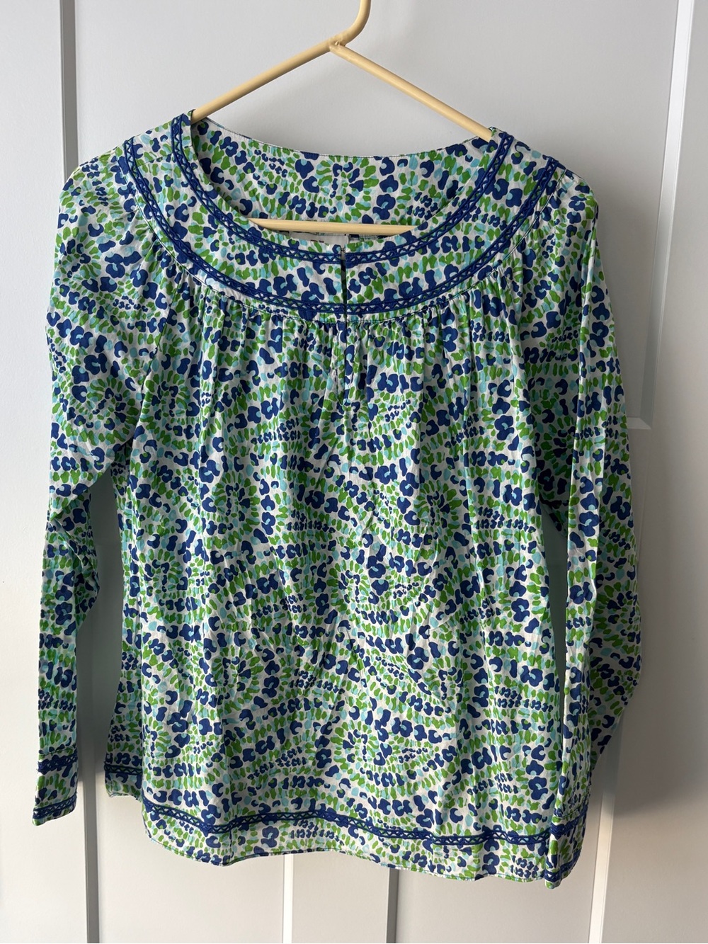 Vineyard Vines Womens ‘Drop Of Wave Ocean Reef’ Cotton pullover blouse sz small